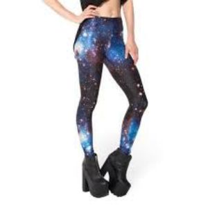 Blackmilk galaxy blue leggings